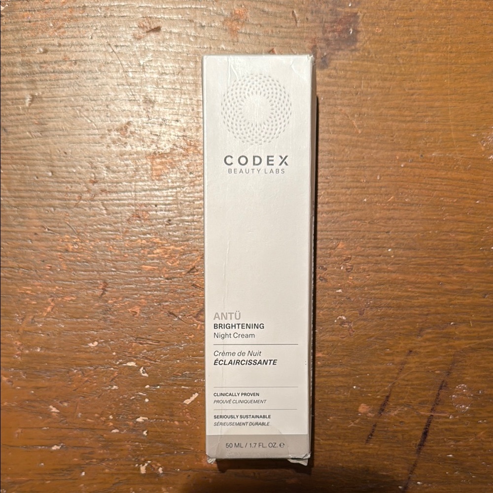 Codex Beauty Labs Antü Brightening Night Cream